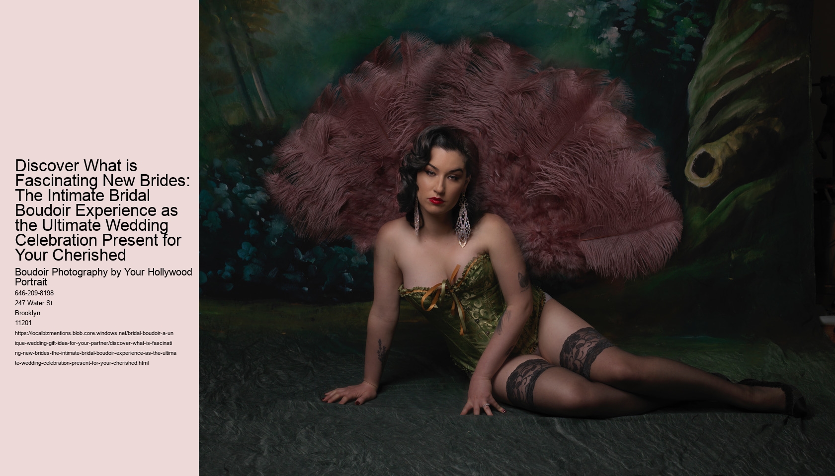 Discover What is Fascinating New Brides: The Intimate Bridal Boudoir Experience as the Ultimate Wedding Celebration Present for Your Cherished